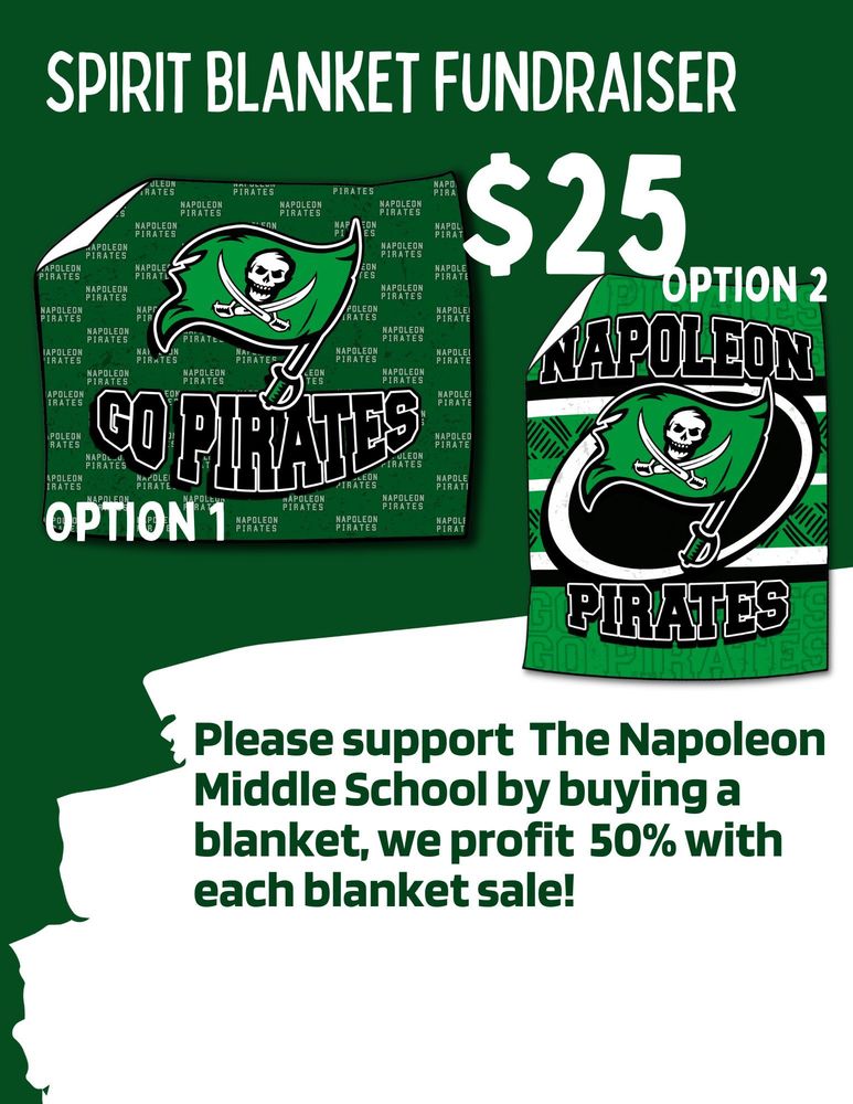 Blanket Fundraiser Napoleon Middle School